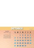 Wall Calendar A4 Portrait (13 Pages) Design 1