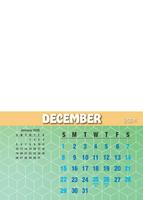 Wall Calendar A4 Portrait (13 Pages) Design 1