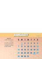 Wall Calendar A4 Portrait (13 Pages) Design 1