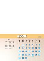 Wall Calendar A4 Portrait (13 Pages) Design 1