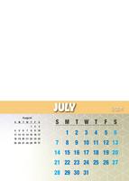 Wall Calendar A4 Portrait (13 Pages) Design 1